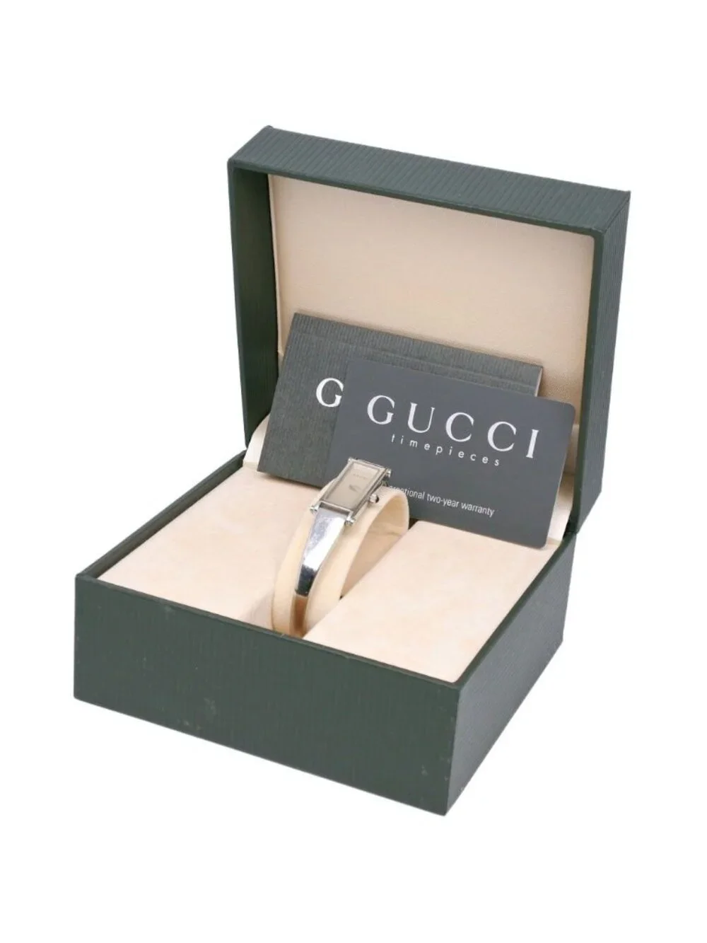 Gucci Stainless Steel Quartz Analog Display Silver Dial Watch - Picture 10 of 10